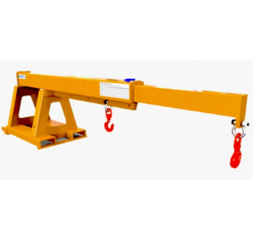 Extending Raised Forklift Jib Arm Contact FMX Buy Forklift Accessories